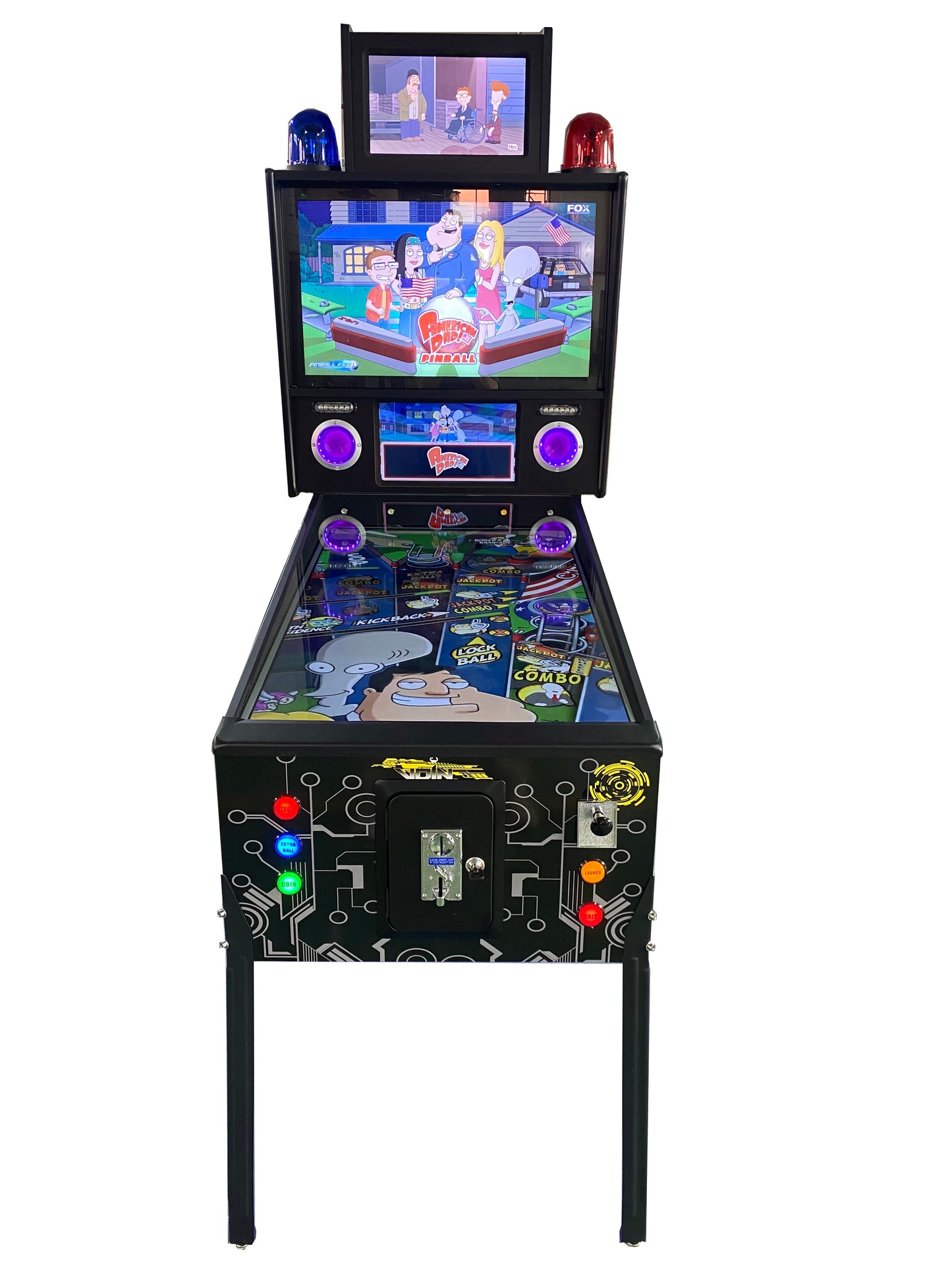 ABVIDEOARCADES 120hz  Virtual Pinball New Pinup Popper system 1330 pinball games + 1000 jukebox song.