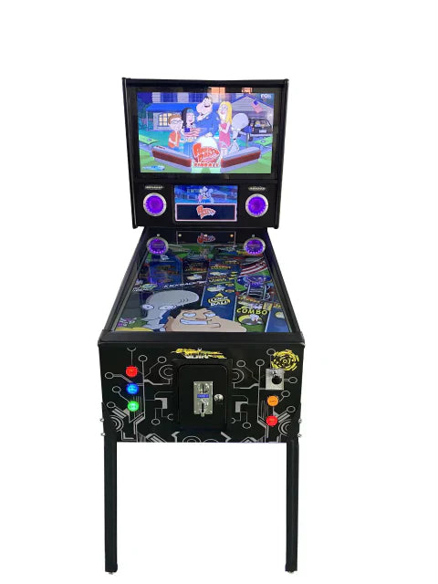 ABVIDEOARCADES Virtual Pinball New Pinup Popper system 1330 pinball games + 1000 jukebox song.