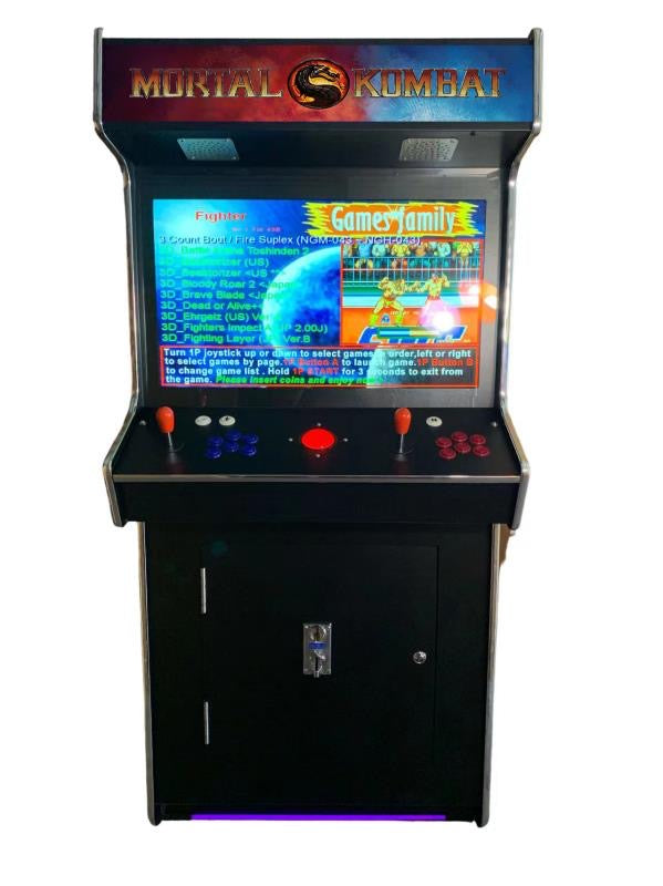 2 PLAYER STANDUP Arcade Machine 4600 Games Multi-cade  Upright Retro Cabinet MK