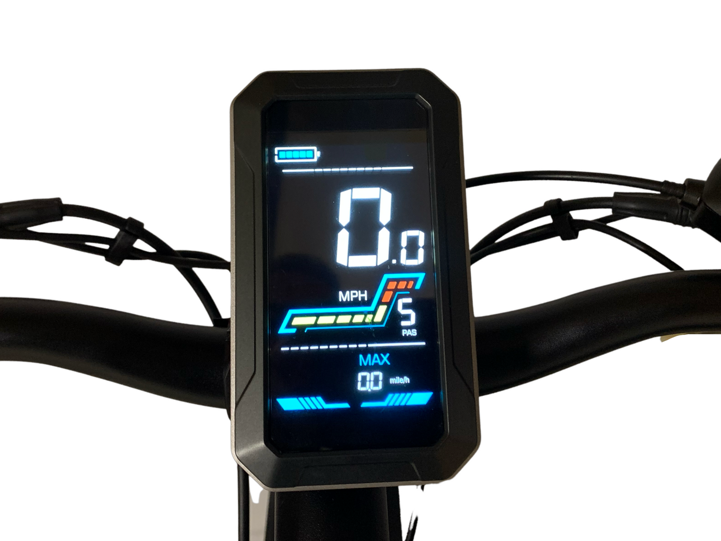 AB Elite mens eBike - Power screen