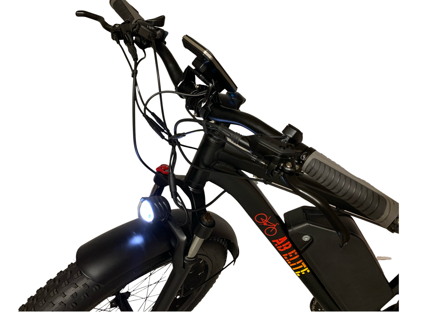 26" TRUE  1000W Electric E Bike Fat Tire Snow Mountain Bicycle Li-Battery