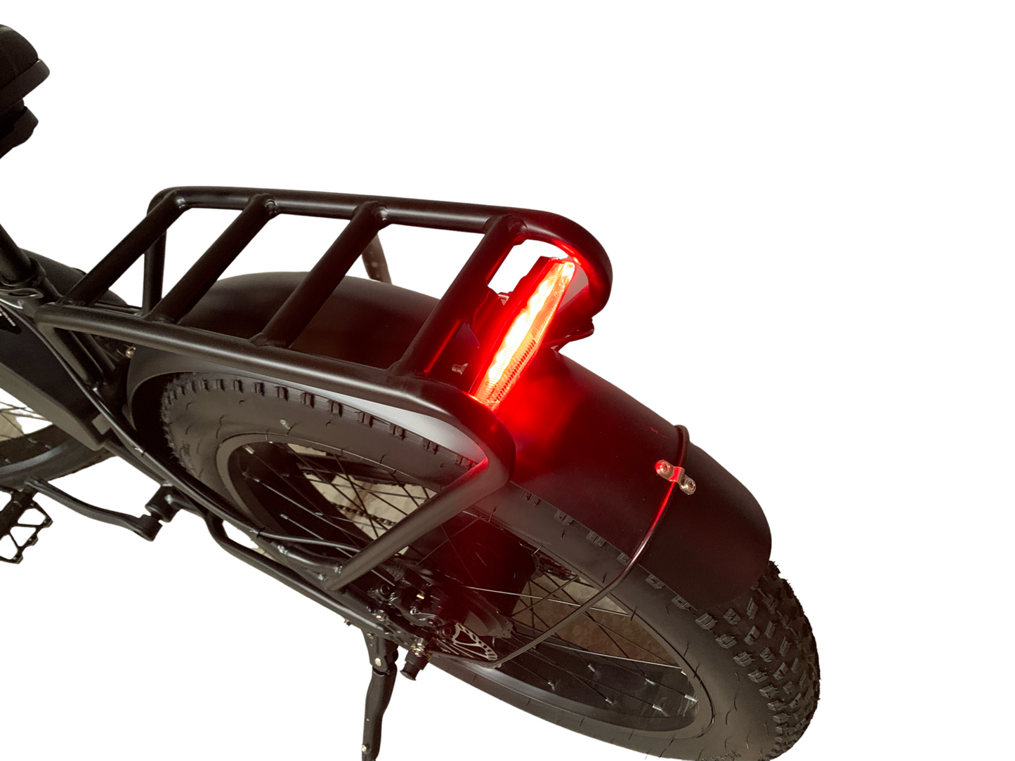 Mens AB Elite Snow bike. Tail light section