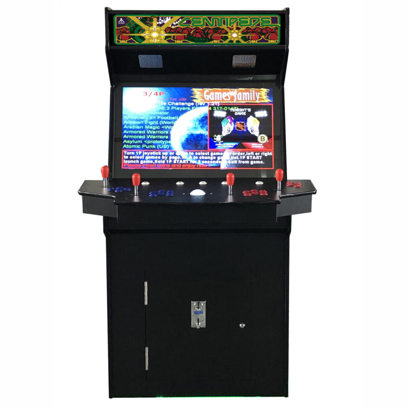 4 player stand up machine trackball arcade 3505 games