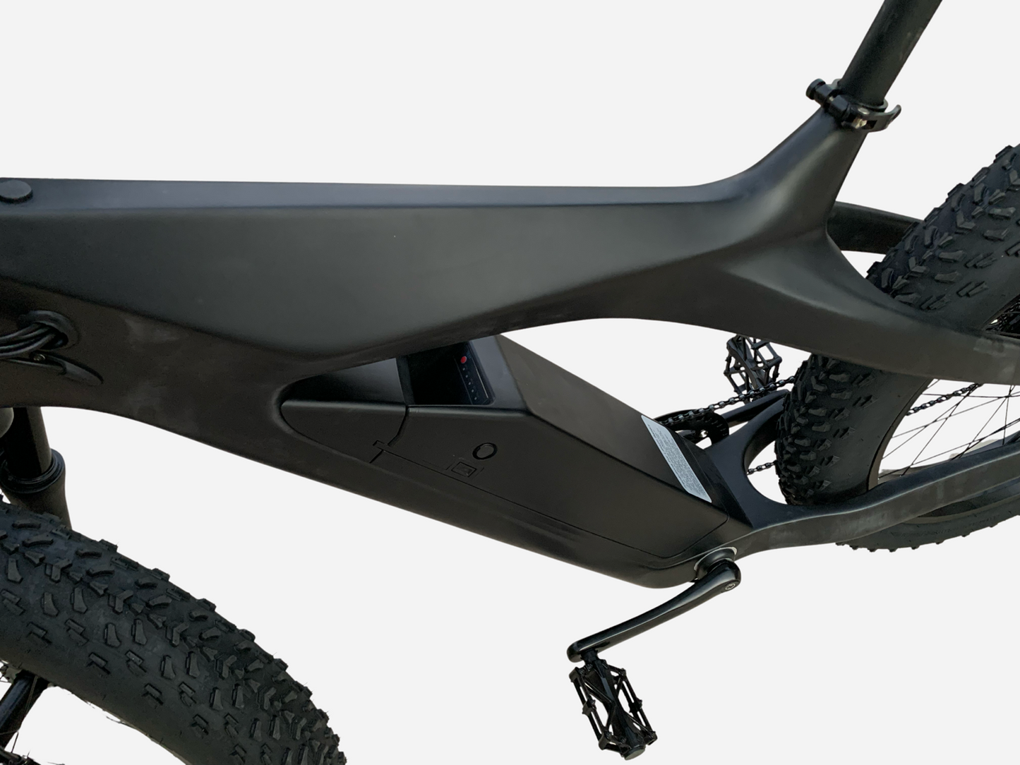AB Elite Carbon Future eBike - Battery area