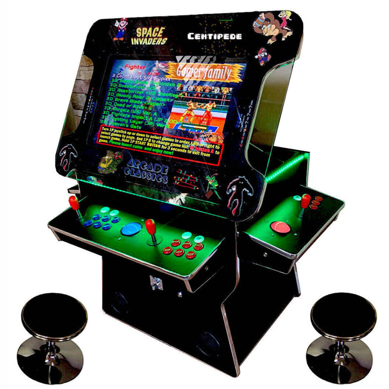 Cocktail Arcade Machine 3505 Tilt Up Black