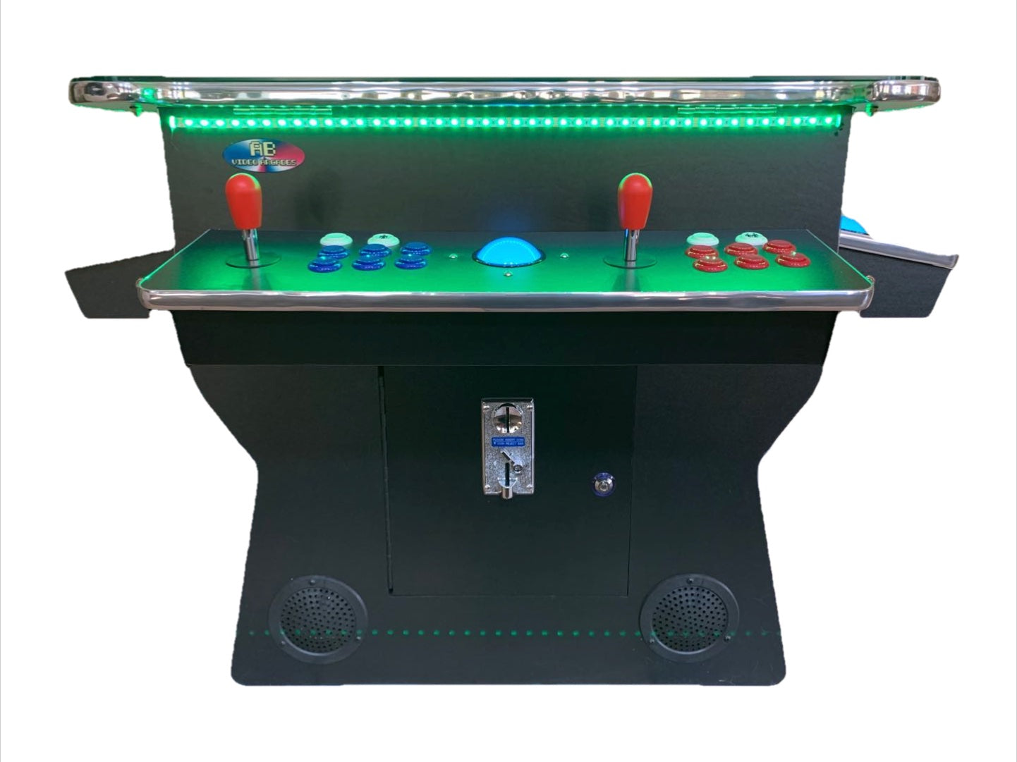 Cocktail Arcade Machine 4600 Games 32 Inch Screen Tilt Up Black Multi ...