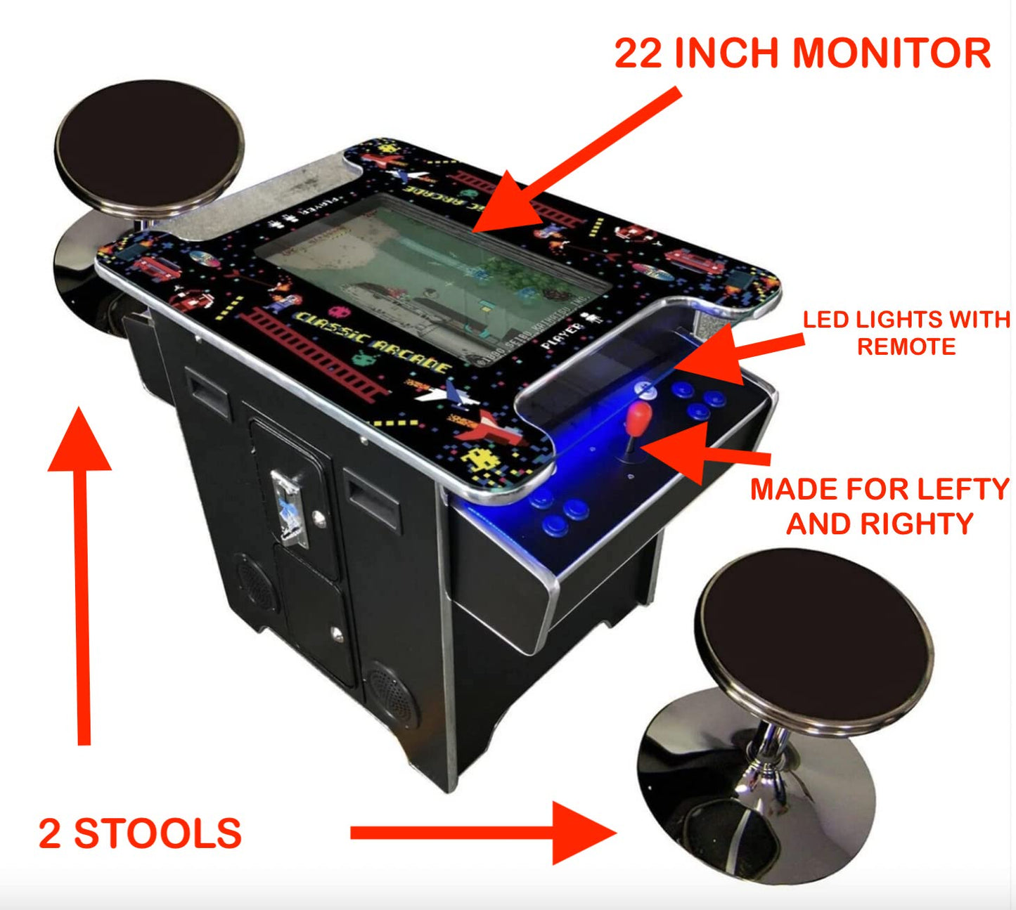 Multi-cade V1 Emucade Game Cabinet Brand New Full Commercial