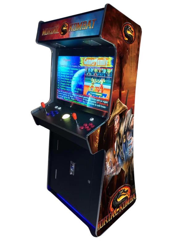 Arcade Bartop Arcade Game Console, 2 Jogadores Mini Máquina, 10,1