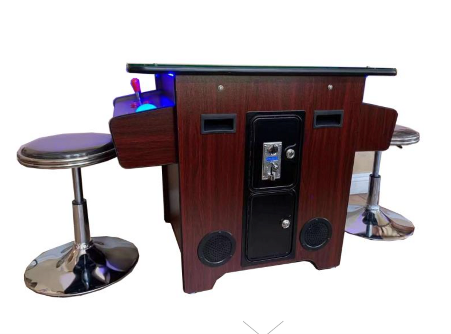 cocktail table machine trackball arcade 412 games (sideview)