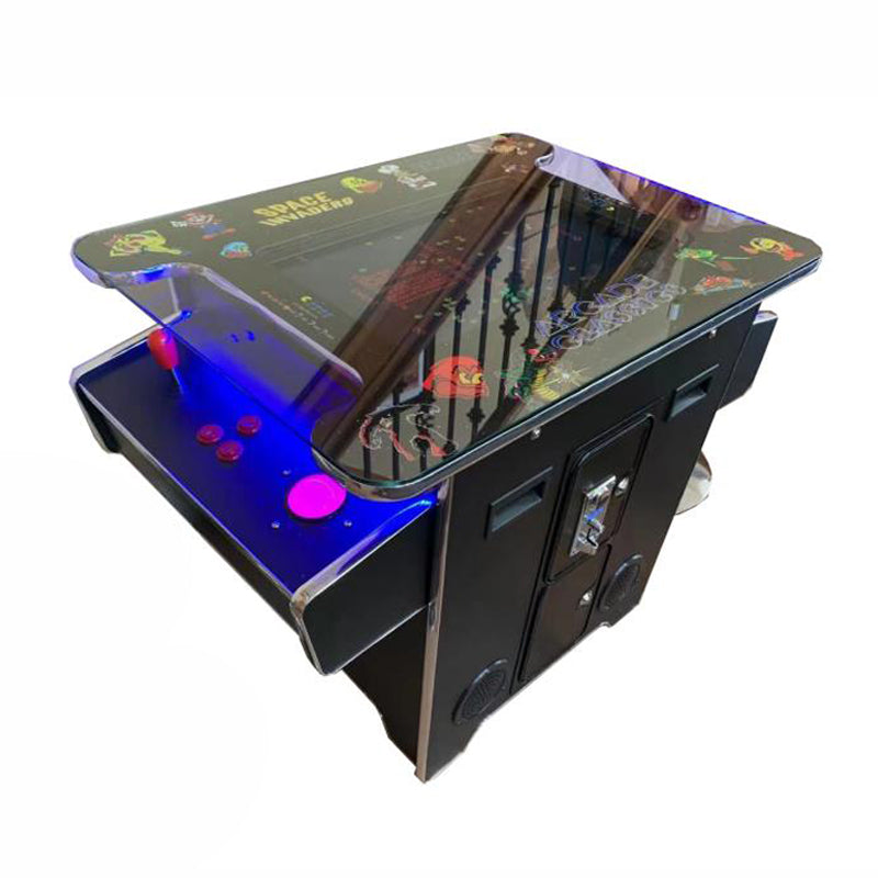 Cocktail Arcade Machine 412 w/ Track Ball - Blk
