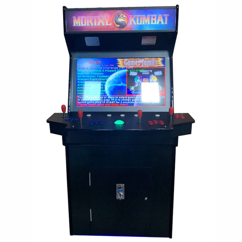 4 player stand up machine trackball arcade 3505 games