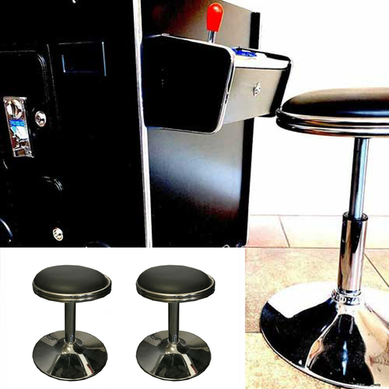 Set of 2 Swivel Bar Stools