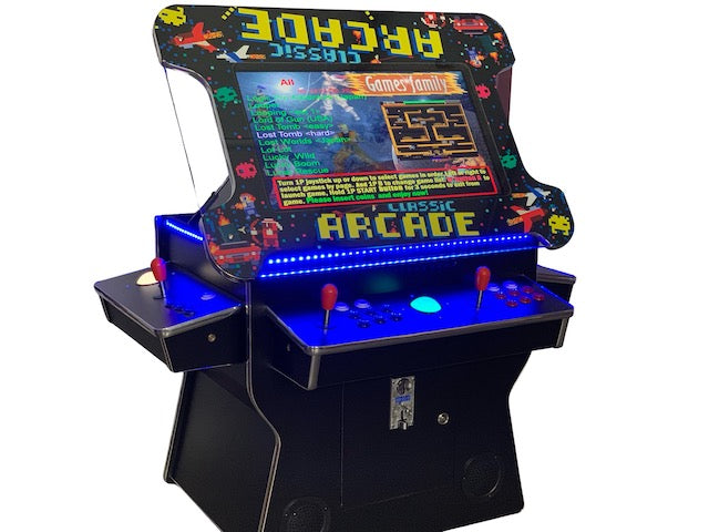 Cocktail Arcade Tilt lift up Arcades machine Retro Commercial Grade  - 3505 Games