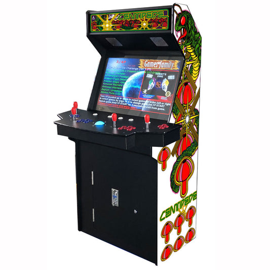 Full Size retro Trackball  4 Player Standup Arcade Machine 3505 Centi