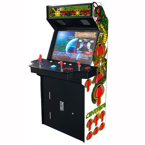 Full Size retro Trackball 4 Player Standup Arcade Machine 3505 Centi ...