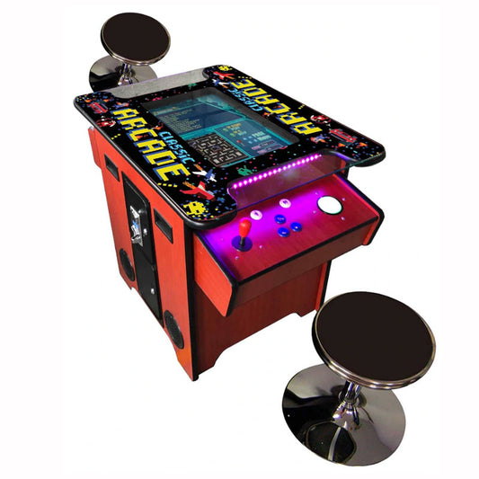 Abvideoarcades 412 Cocktail Arcade Machine Trackball DARK WOOD